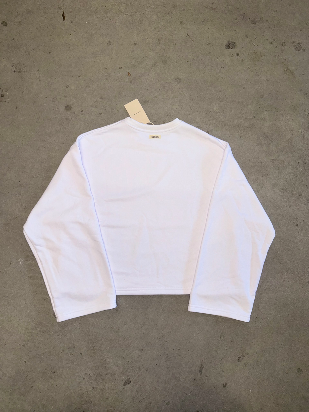 CREWNECK HOLY - WHITE