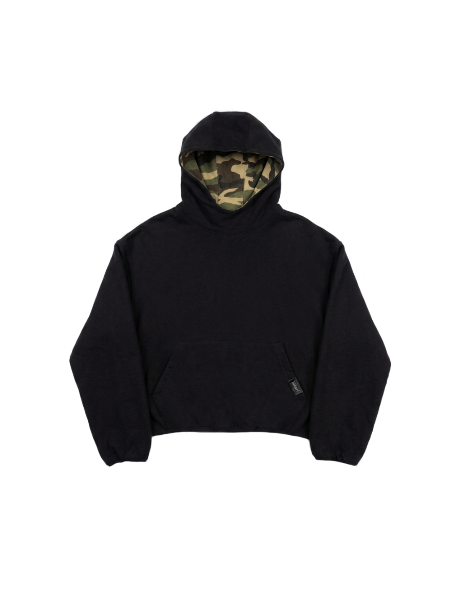 Camo/Black Reversible Hoodie