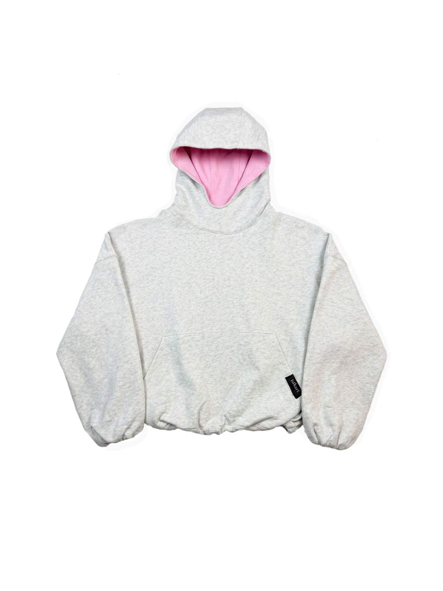 Pink/Gray Reversible Hoodie
