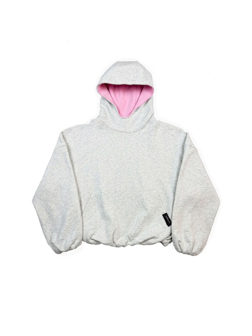 Pink/Gray Reversible Hoodie