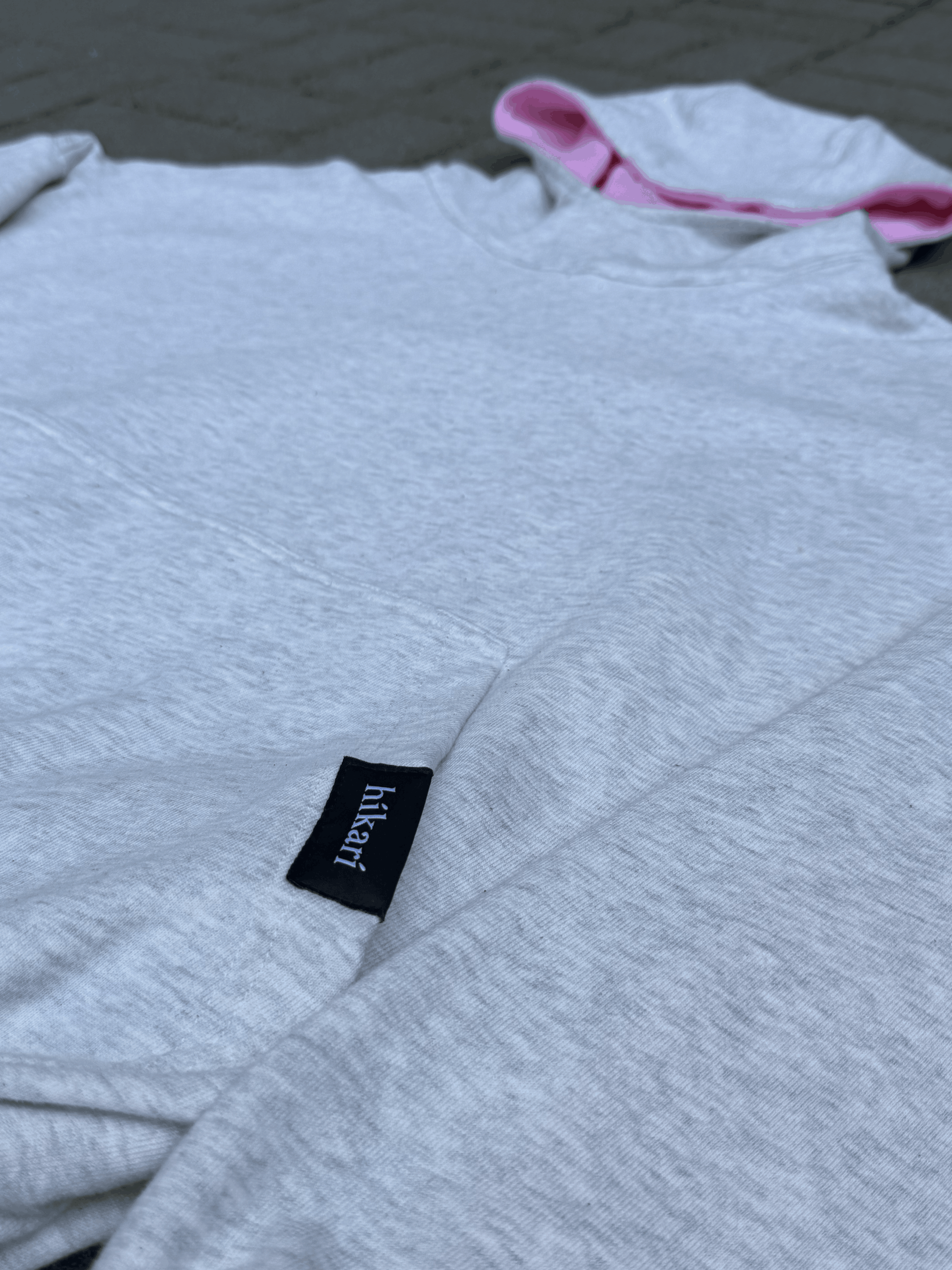 Pink/Gray Reversible Hoodie