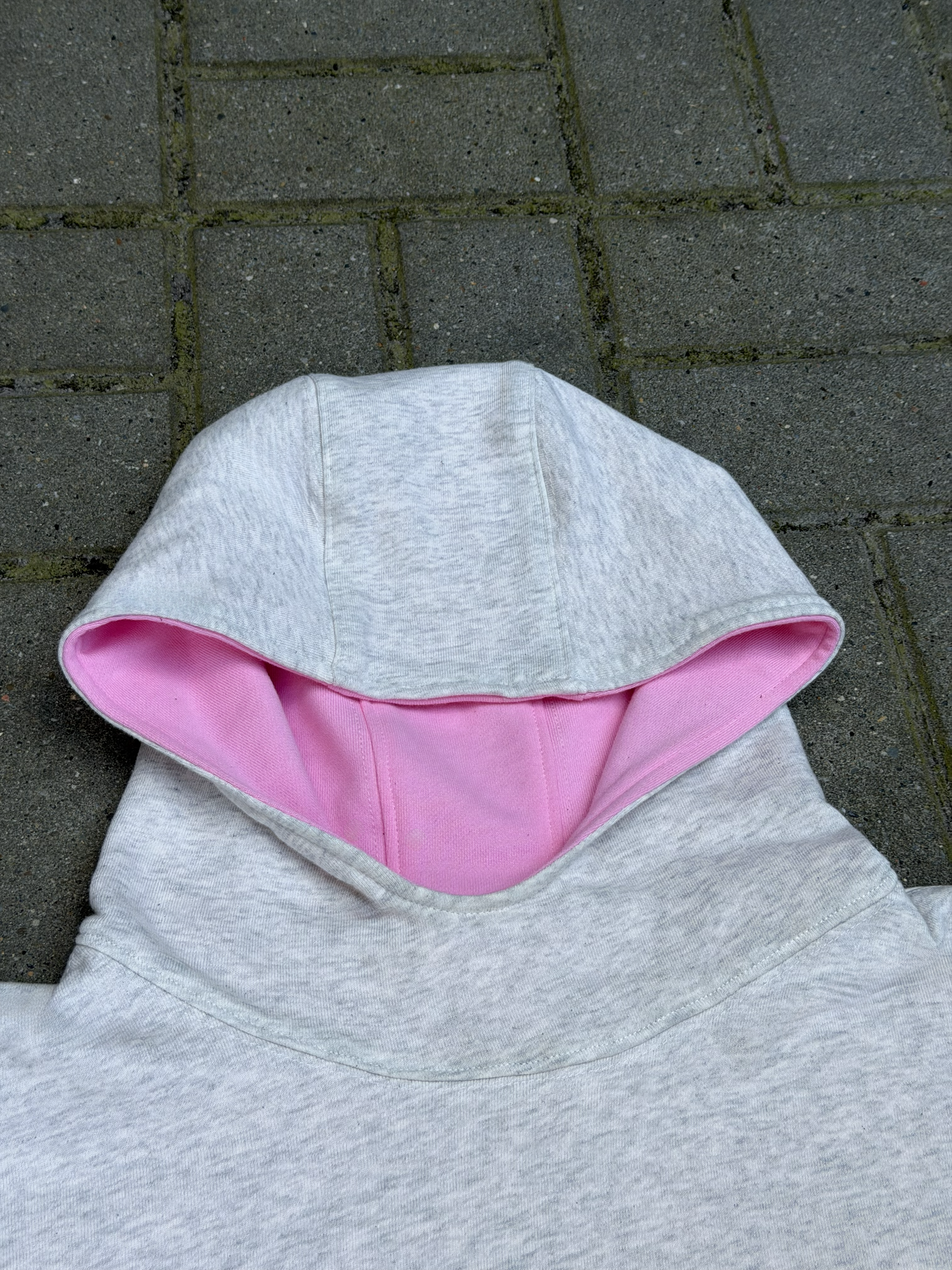 Pink/Gray Reversible Hoodie