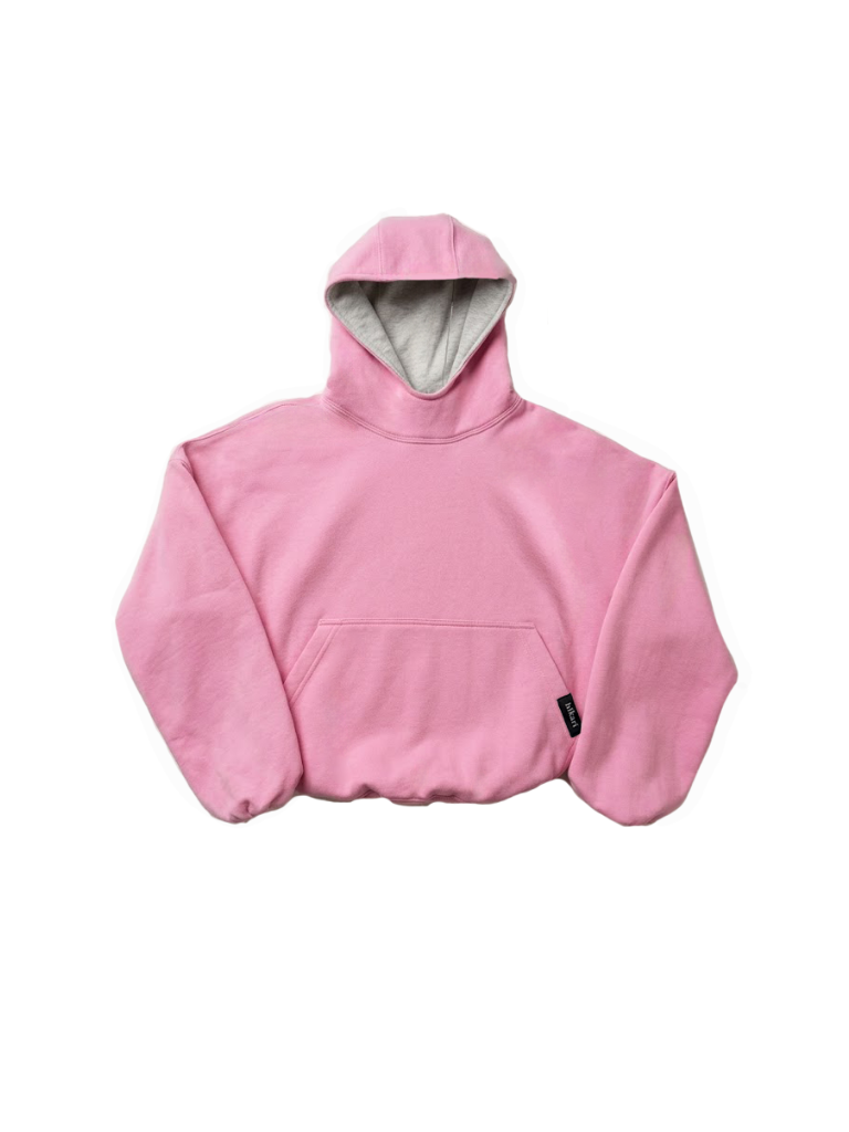 Pink/Gray Reversible Hoodie