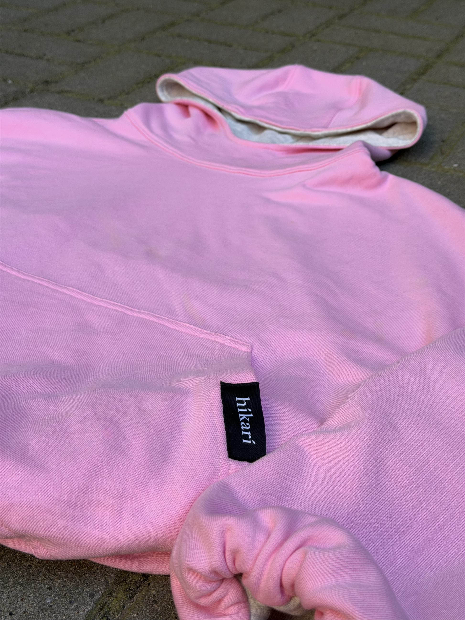 Pink/Gray Reversible Hoodie