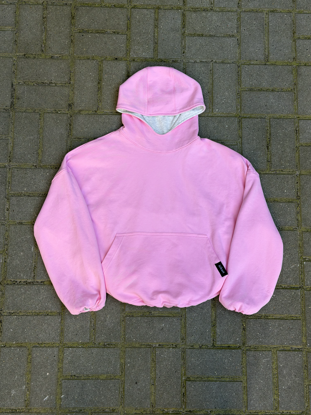 Pink/Gray Reversible Hoodie
