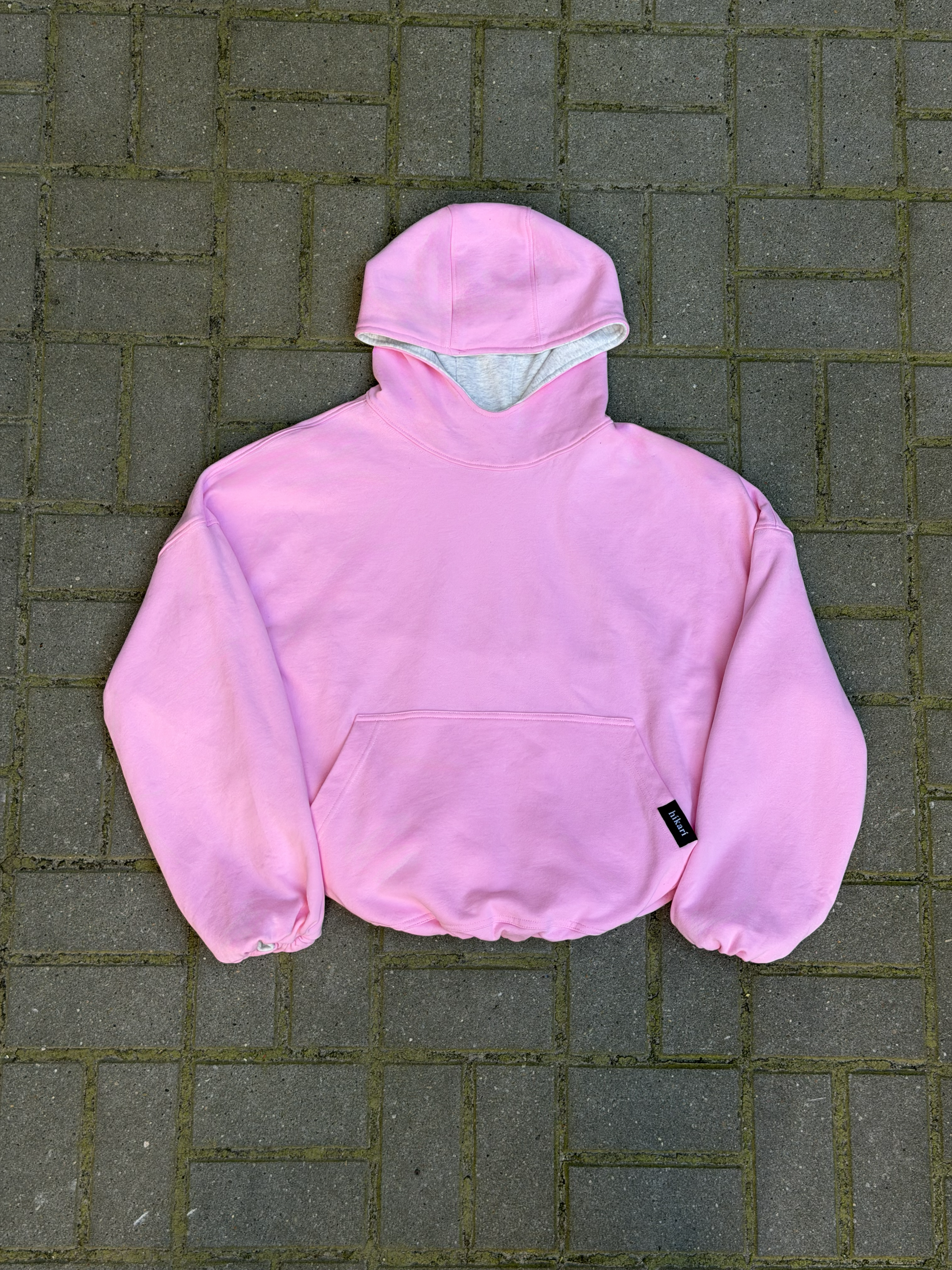 Pink/Gray Reversible Hoodie