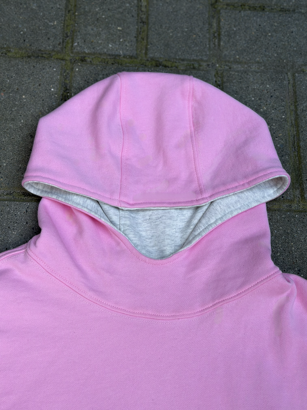 Pink/Gray Reversible Hoodie